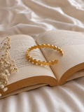 Luna Coin Open Cuff Bracelet