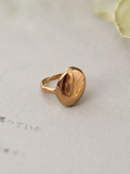Celeste Signet Adjustable Ring