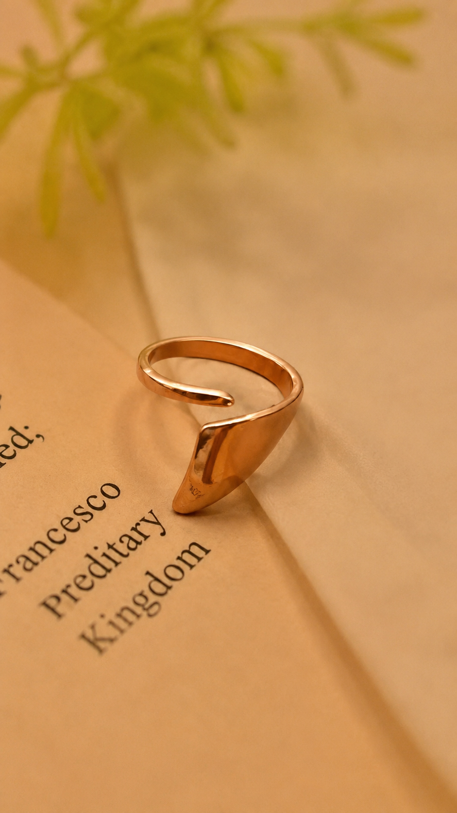 Nova Twist Adjustable Ring