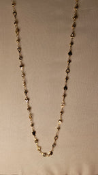 Heart Charm Chain Necklace | Elegant Gold Statement Necklace