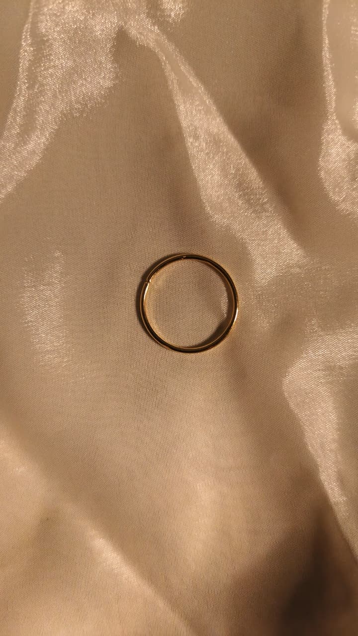 Classic Minimal Band Ring | Simple Gold Everyday Ring