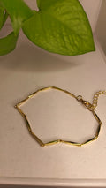 Geometric Gold Chain Bracelet | Minimal Luxury Everyday Bracelet