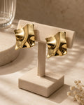 Molten Luxe Statement Earrings