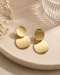 Luna Luxe Double Disc Earrings