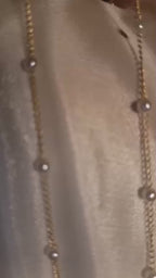 Dainty Pearl Charm Necklace | Minimal Gold Chain Necklace
